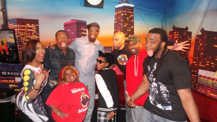 Janelle Monae With The Rickey Smiley Morning Show