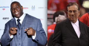 Magic Johnson Donald Sterling 