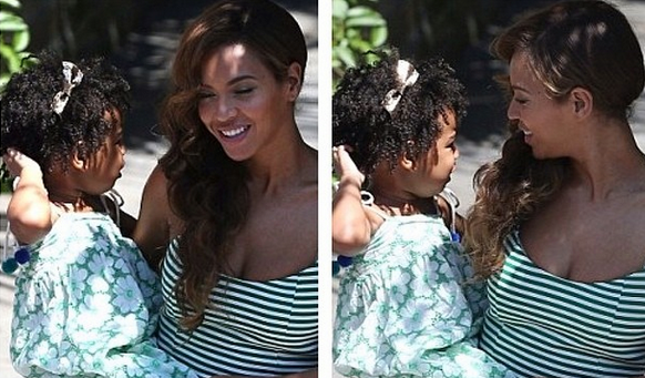 Blue Ivy & Beyonce