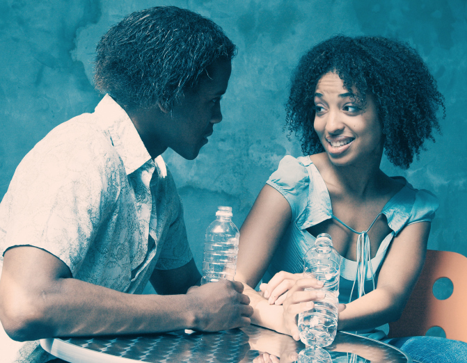 Couple, date