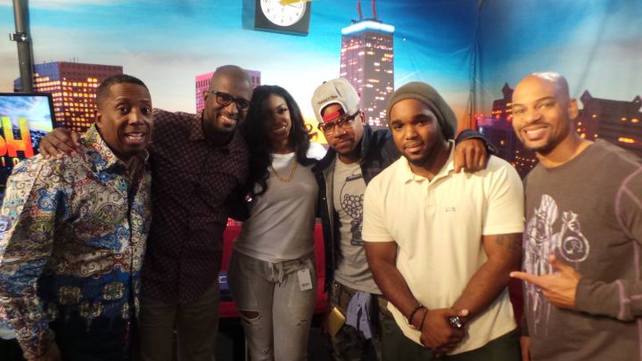 Columbus Short Visits The Rickey Smiley Morning Show