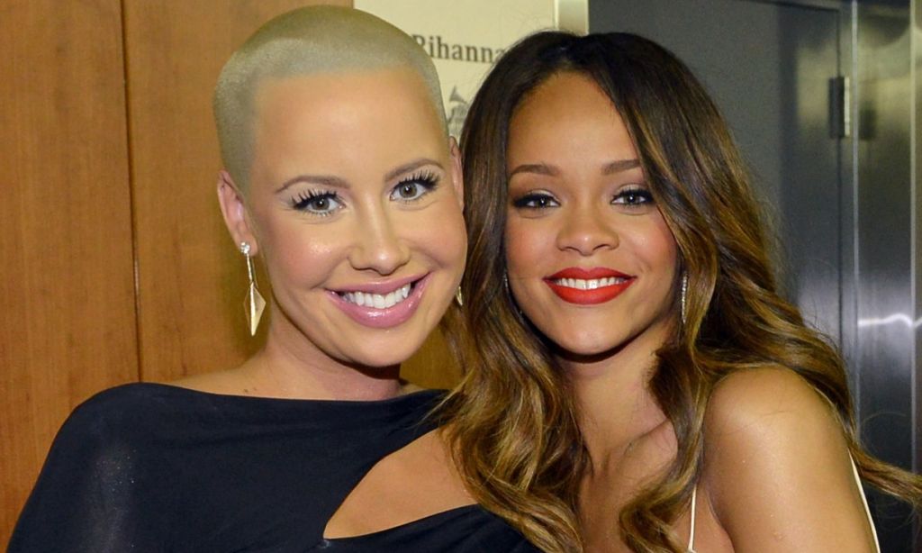 Amber Rose Rihanna