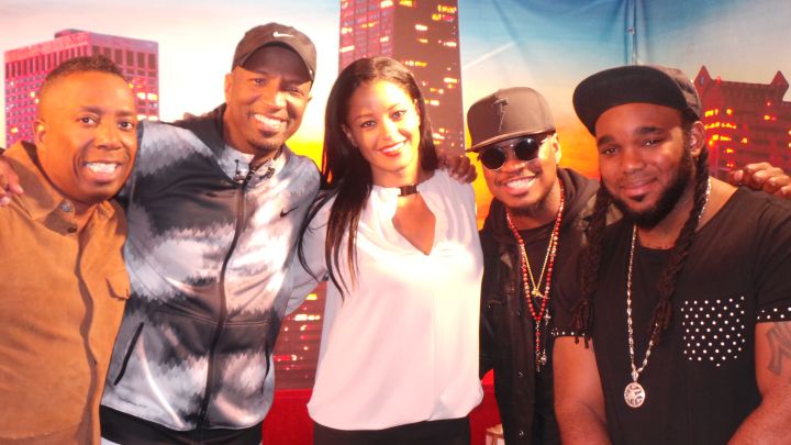 Ne-Yo Visits The Rickey Smiley Morning Show