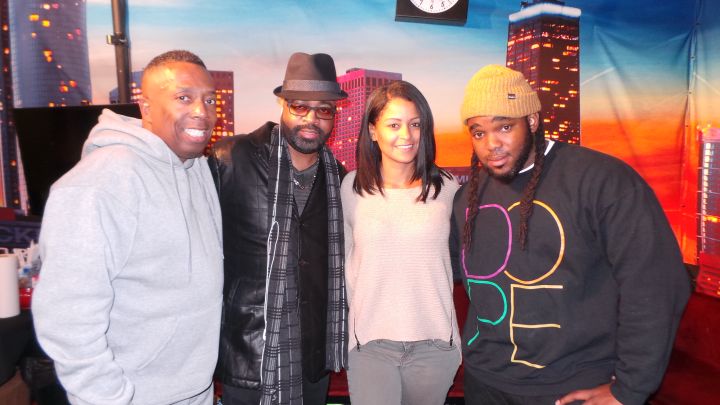 J Moss Visits The Rickey Smiley Morning Show