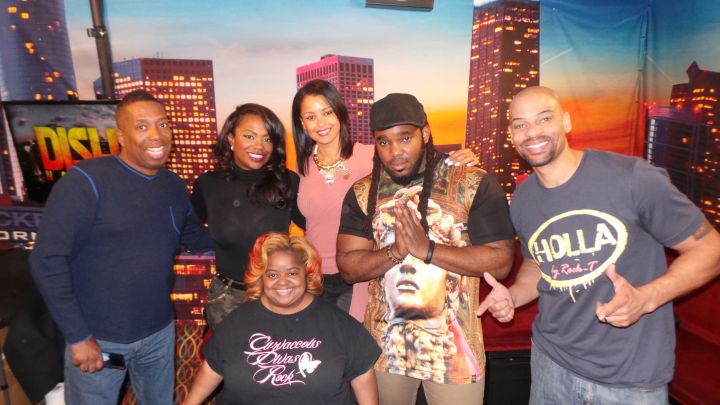 Kandi Visits The Rickey Smiley Morning Show