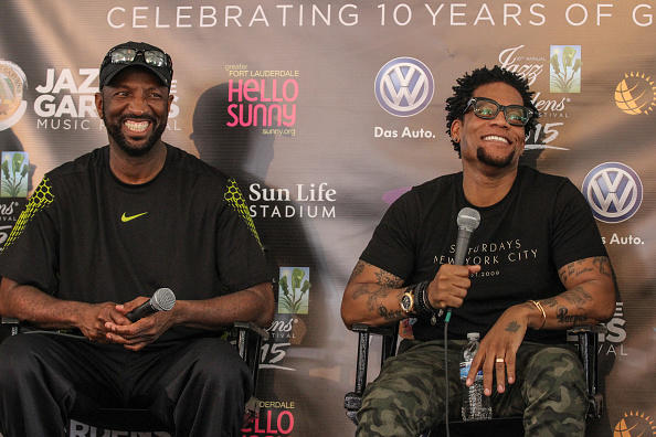 Rickey Smiley & D.L. Hughley Host Jazz In The Gardens