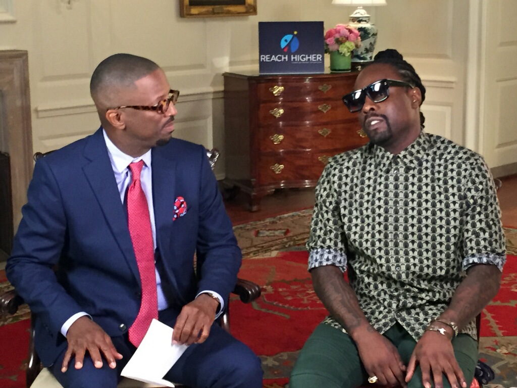 Rickey Smiley Visits The White House