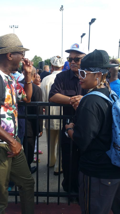 Rickey Smiley & Da Brat At Chicago's Bud Billiken Parade 2015