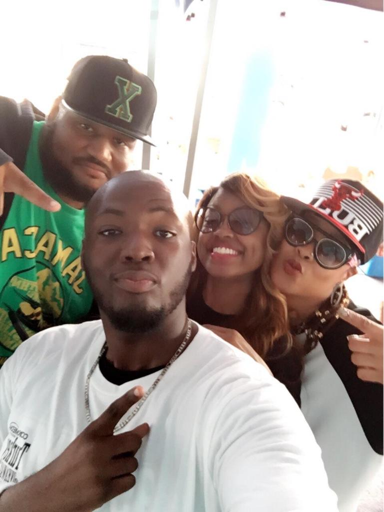 Da Brat With WEDR (99 Jamz)/Miami Team