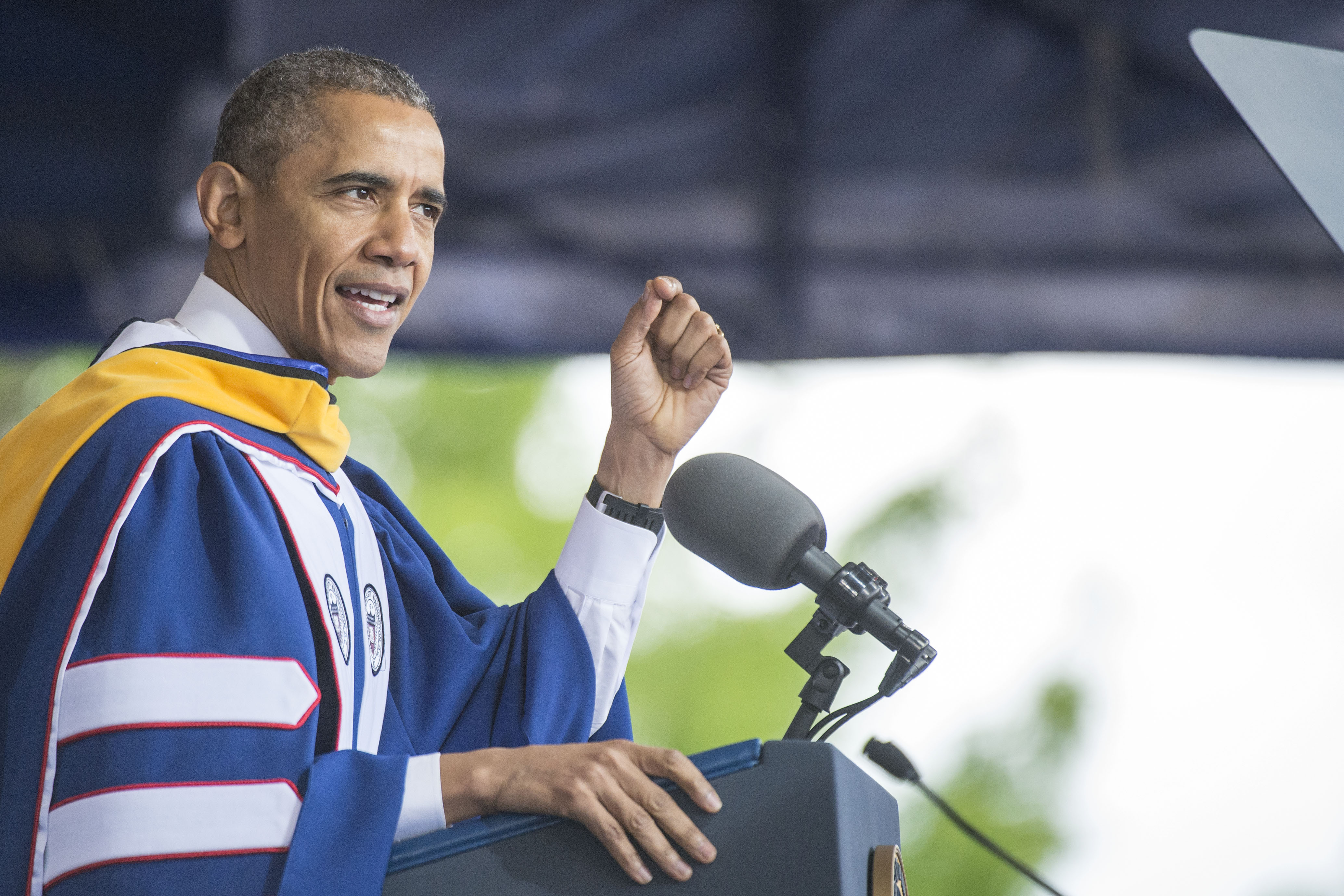 President Obama at Howard University Graduation