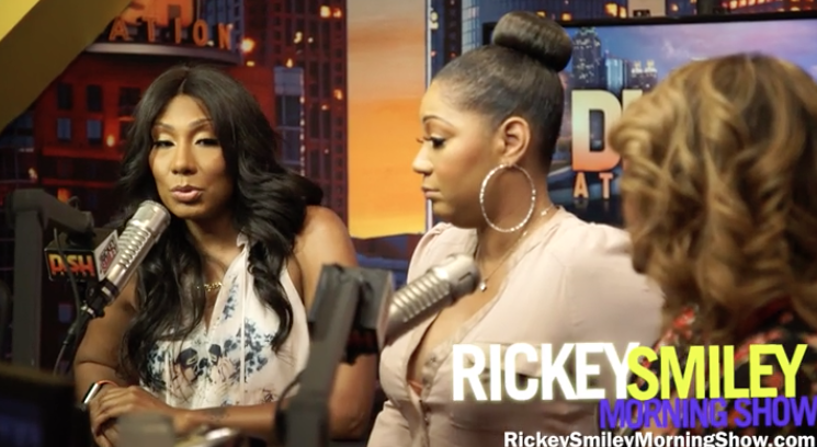 Towanda, Trina, and Evelyn Braxton