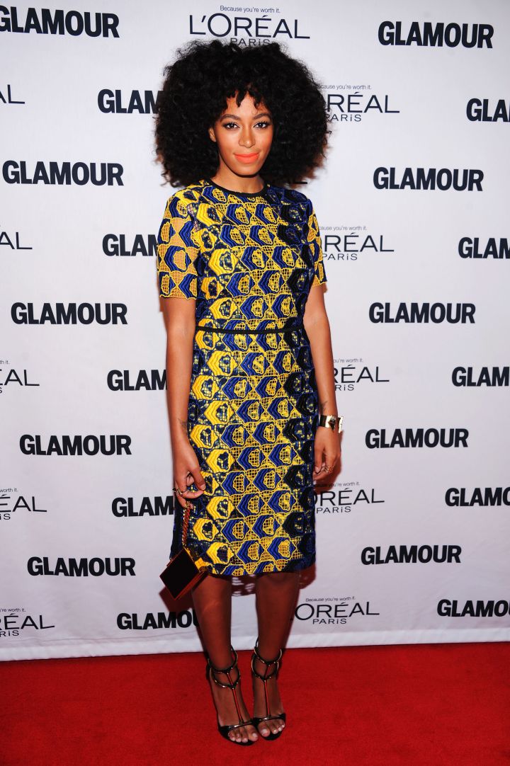 Solange Knowles attends the 2012 GLAMOUR Women Of The Year Awards