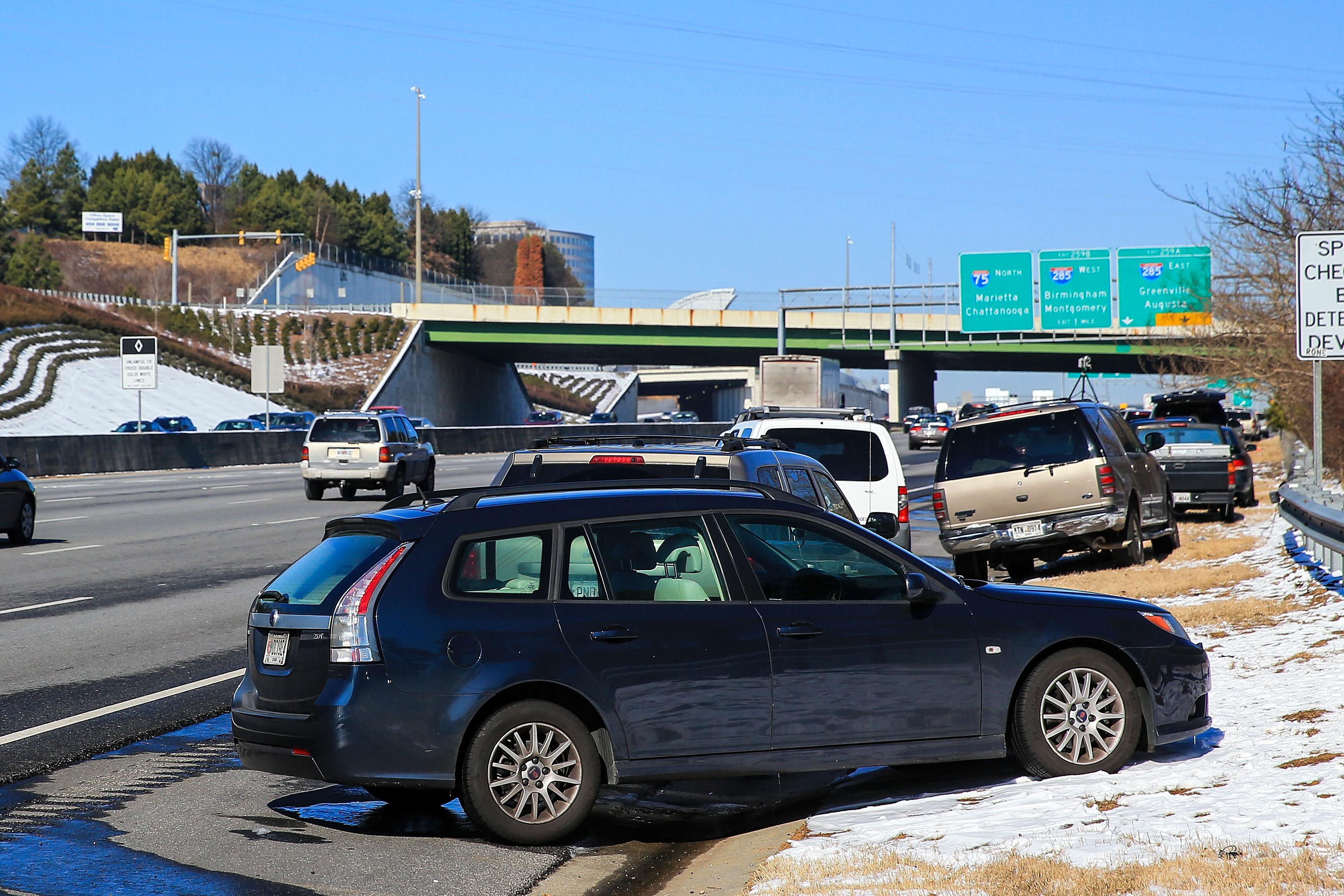 Atlanta Area Residents Continue To Deal With After Effects Of Winter Storm