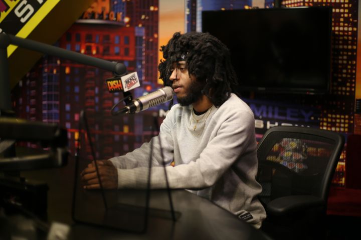 6LACK Visits The Rickey Smiley Morning Show