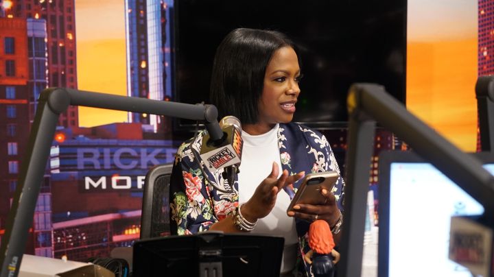 Kandi Burruss Special Guest Host On The Rickey Smiley Morning Show