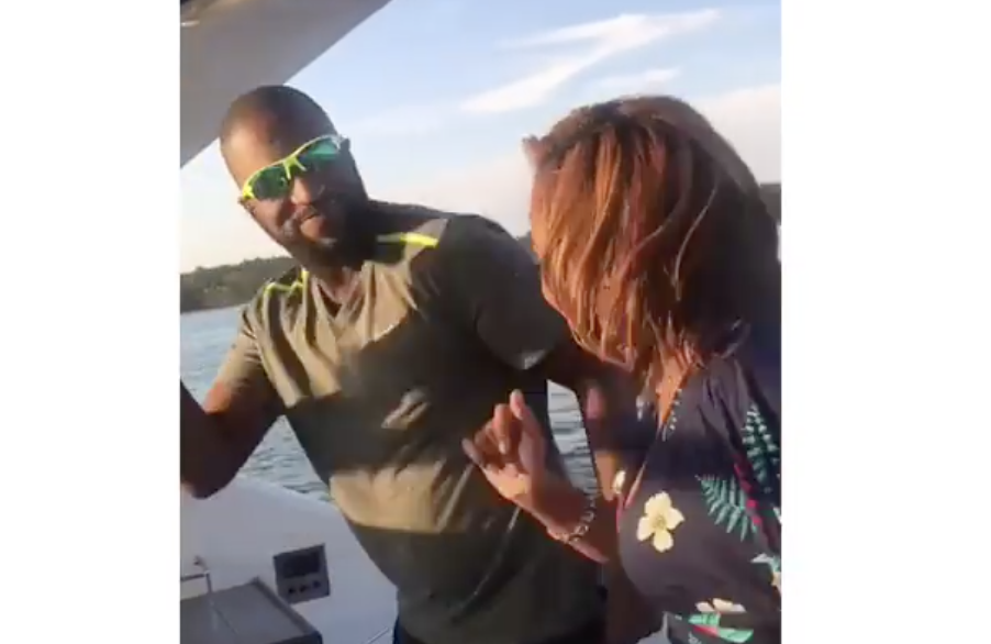 Rickey Smiley & his daughter