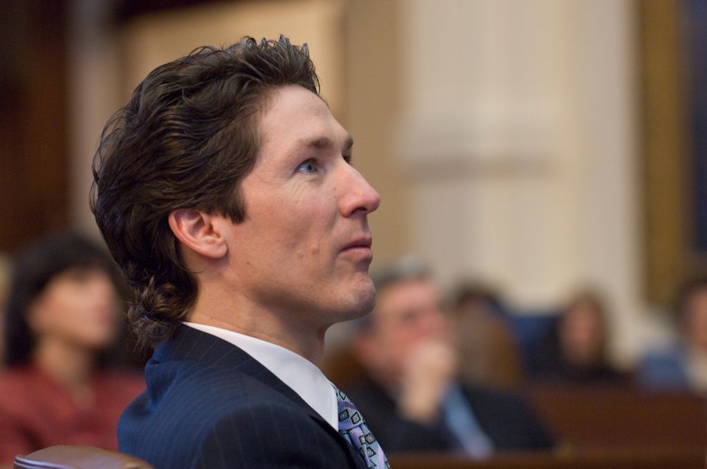 USA - Religion - Lakewood Church of Houston Pastor Joel Osteen