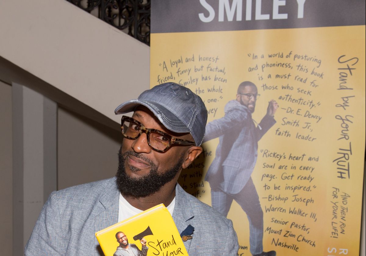 Rickey Smiley Promotes His Book 'Stand By Your Truth'
