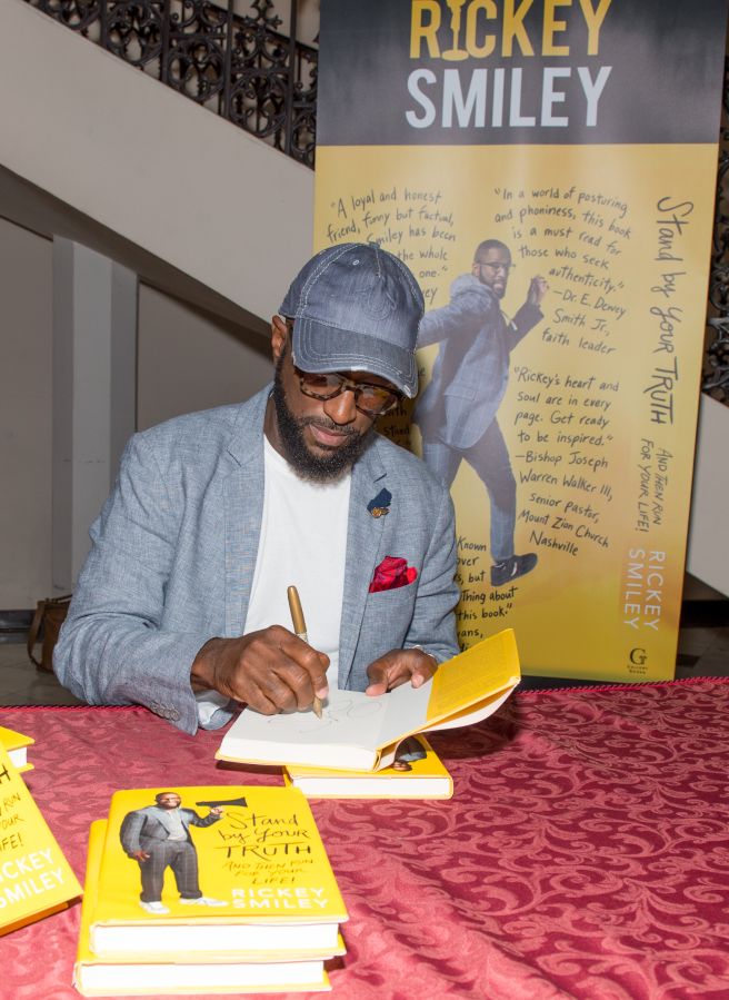 Rickey Smiley Promotes His Book 'Stand By Your Truth'