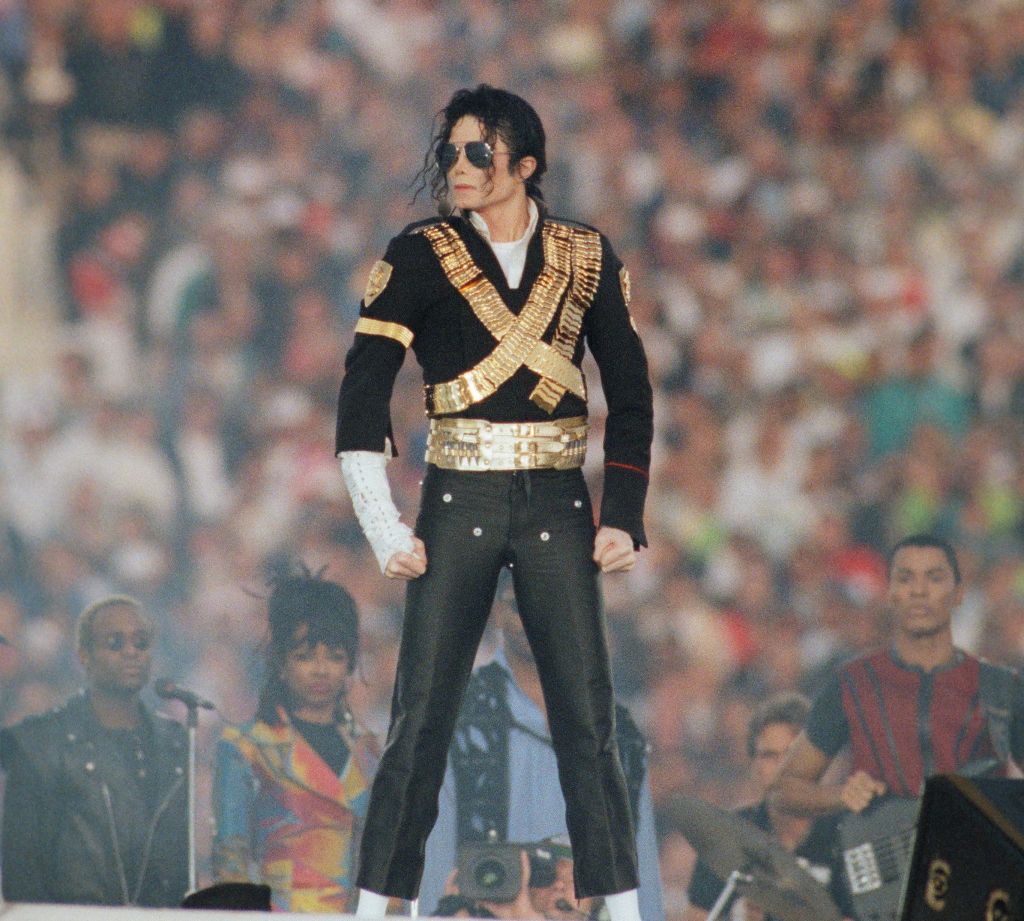 Michael Jackson Performs at Superbowl XXVII