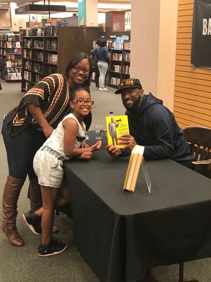 Rickey Smiley "Stand By Your Truth: And Then Run For Your Life" Book Signing In Lafayette, Louisiana At Barnes & Noble