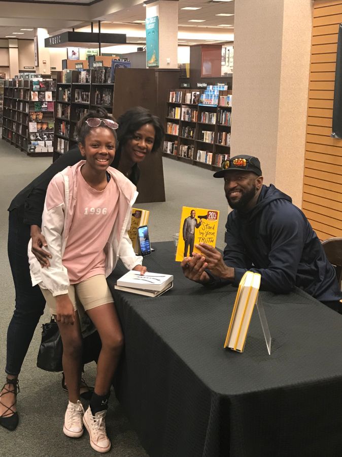 Rickey Smiley "Stand By Your Truth: And Then Run For Your Life" Book Signing In Lafayette, Louisiana At Barnes & Noble