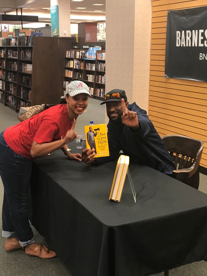 Rickey Smiley "Stand By Your Truth: And Then Run For Your Life" Book Signing In Lafayette, Louisiana At Barnes & Noble