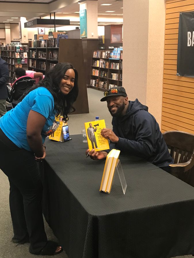 Rickey Smiley "Stand By Your Truth: And Then Run For Your Life" Book Signing In Lafayette, Louisiana At Barnes & Noble