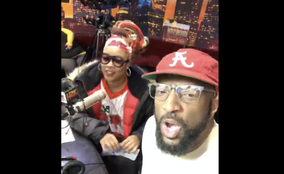 Rickey Smiley and Da Brat