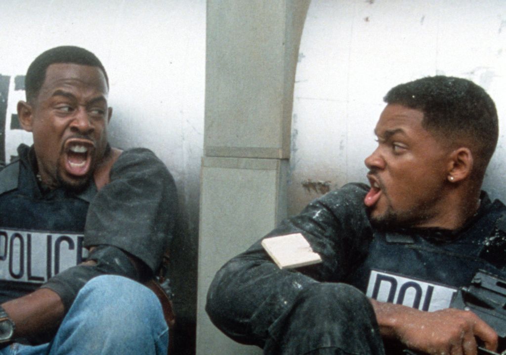 Martin Lawrence And Will Smith In 'Bad Boys'