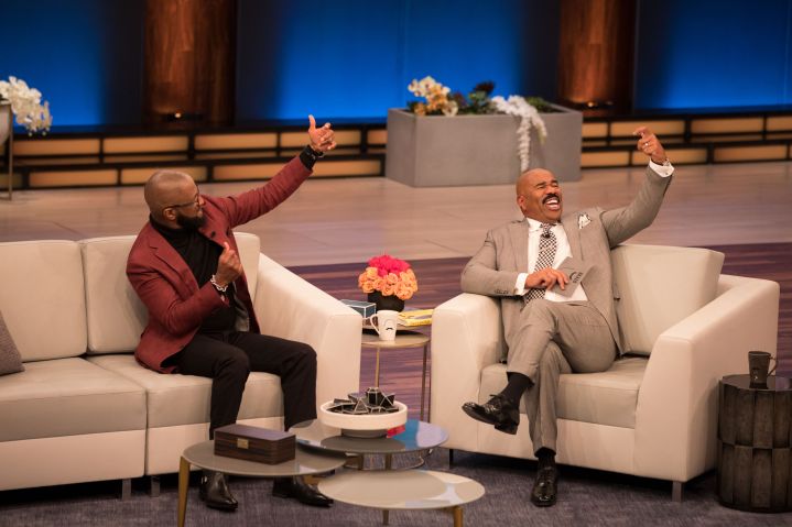 Rickey Smiley On Steve Harvey’s Show “Steve”
