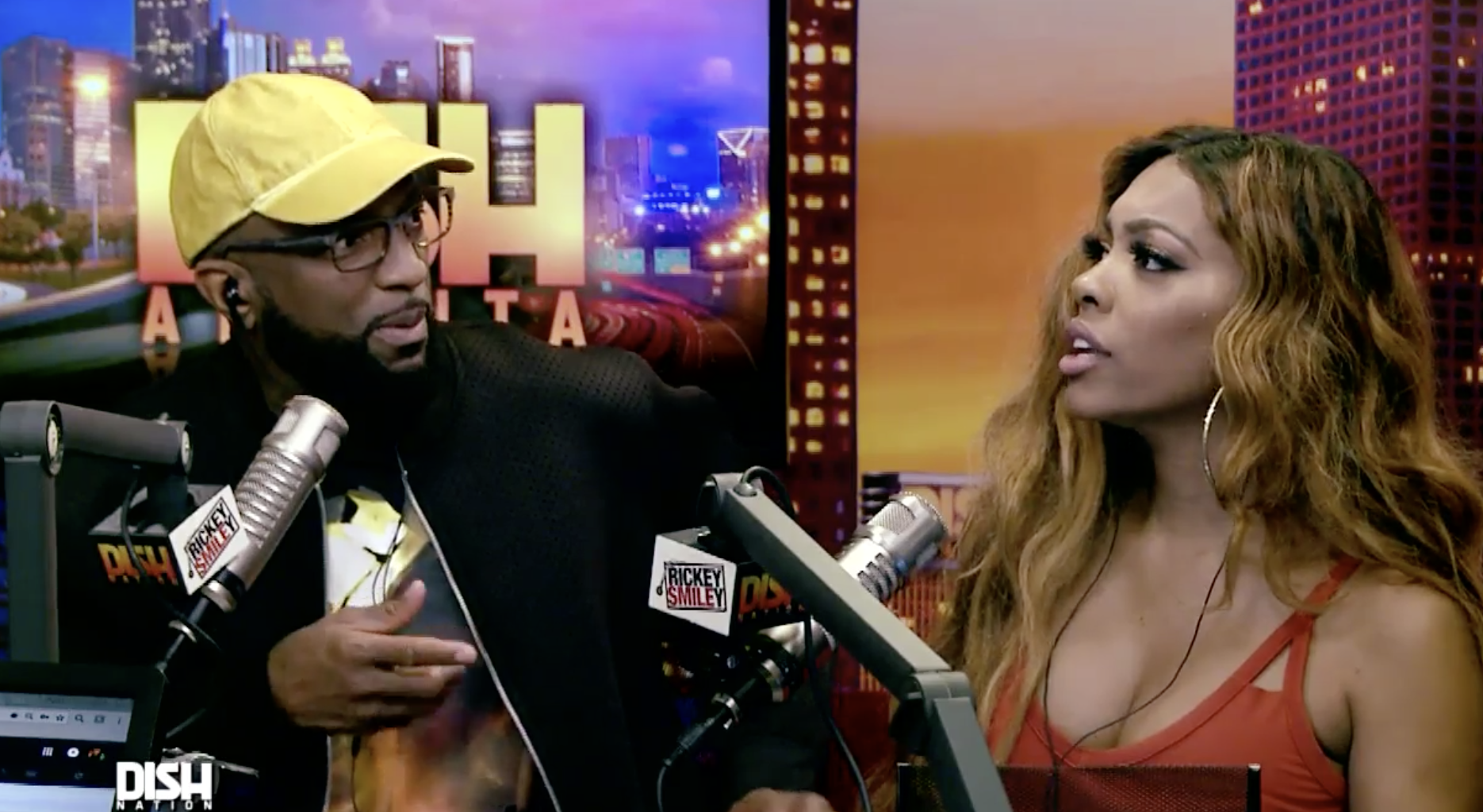 Rickey Smiley and Porsha Williams