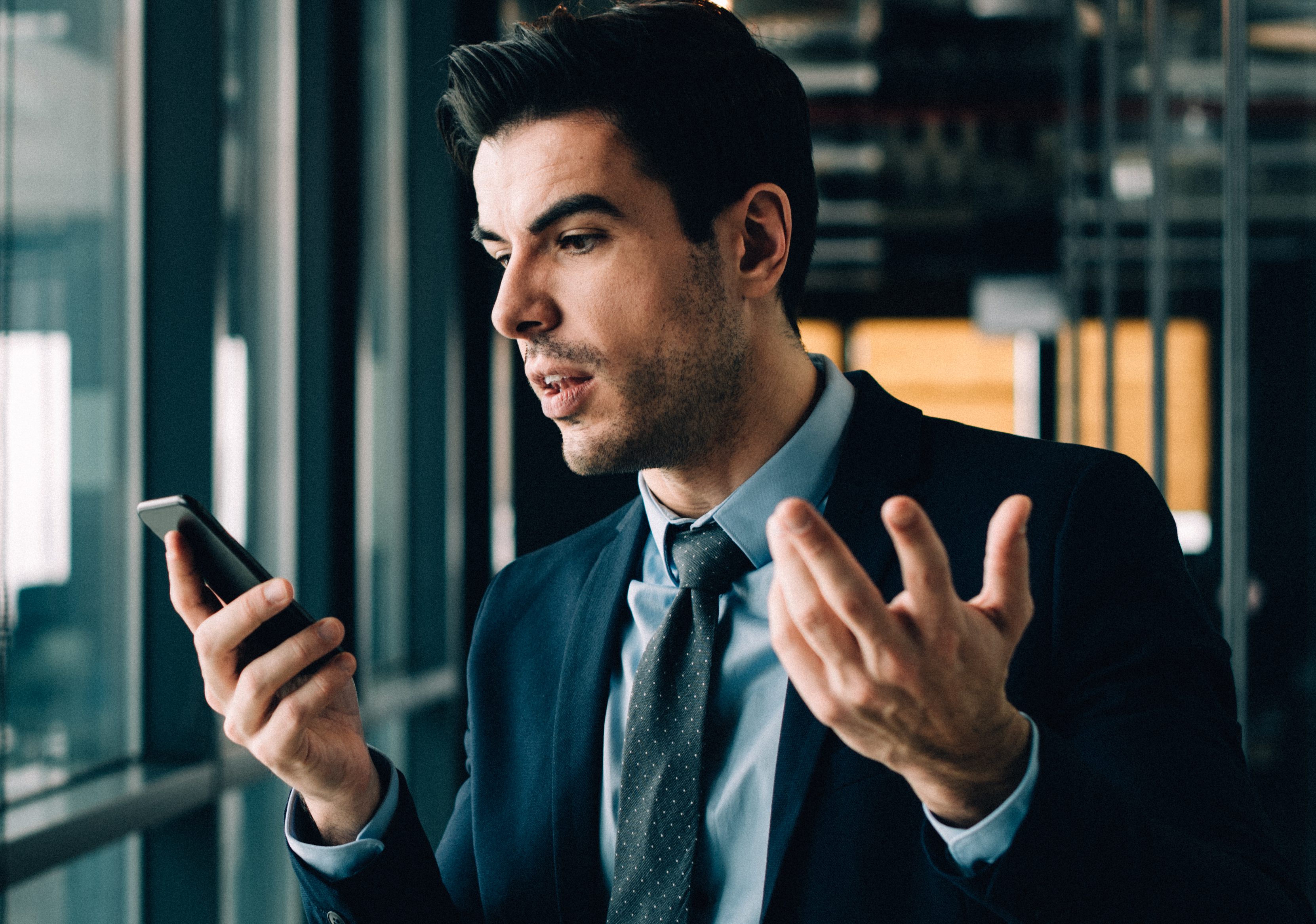 Confused phone communication