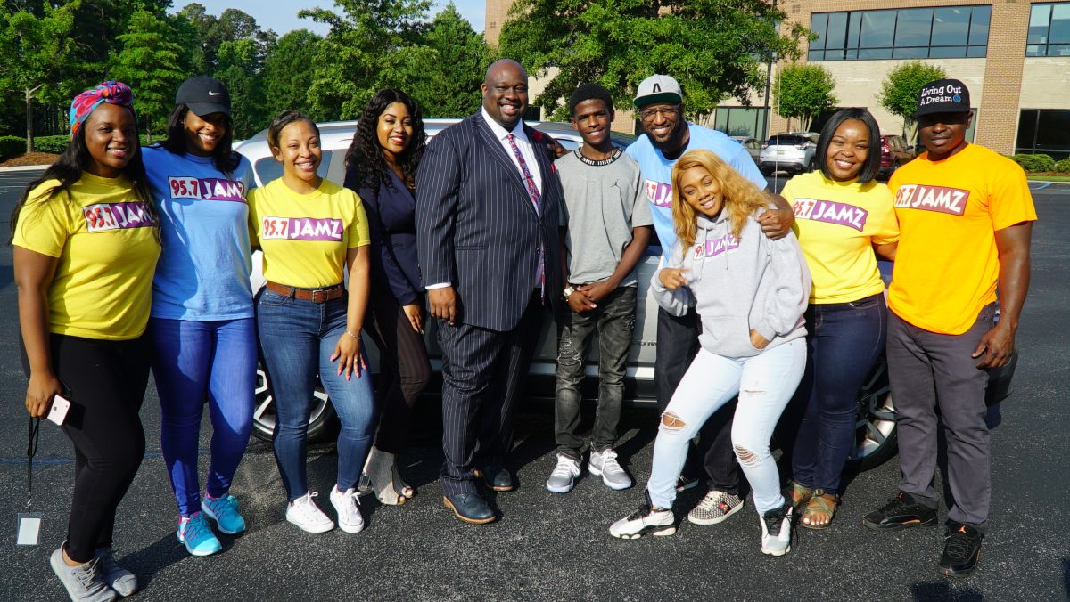 Rickey Smiley Gives Corey Patrick A Car