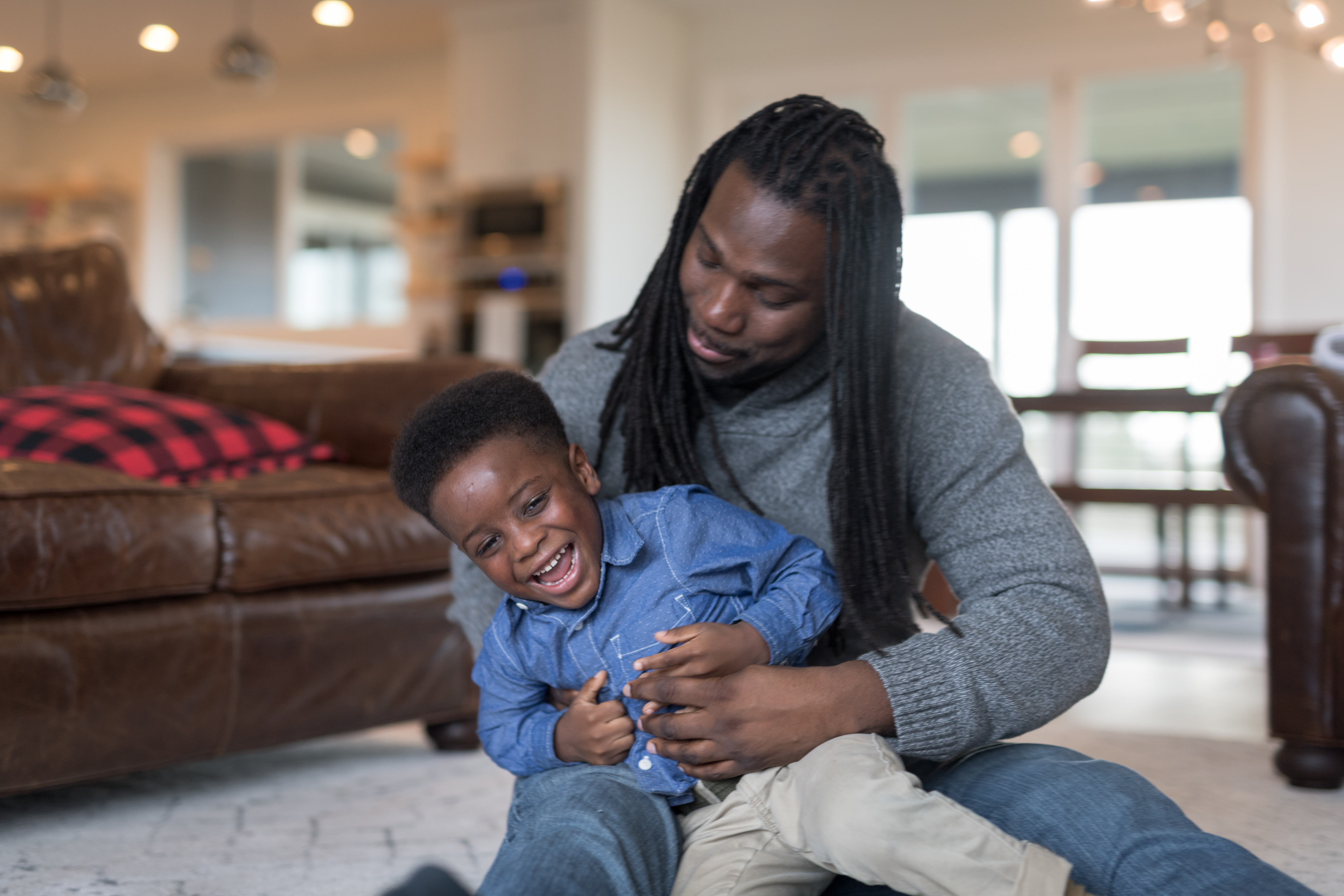 Wrestle Time with Dad!