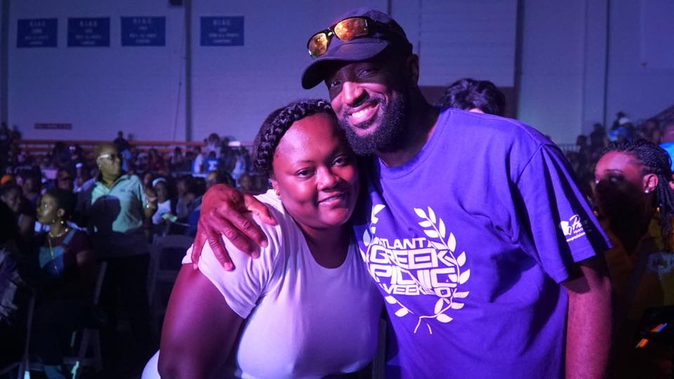 Rickey Smiley Hosts Atlanta Greek Picnic Step Show