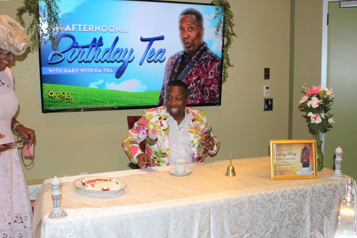 Gary With Da Tea Birthday Afternoon Tea Birthday Party