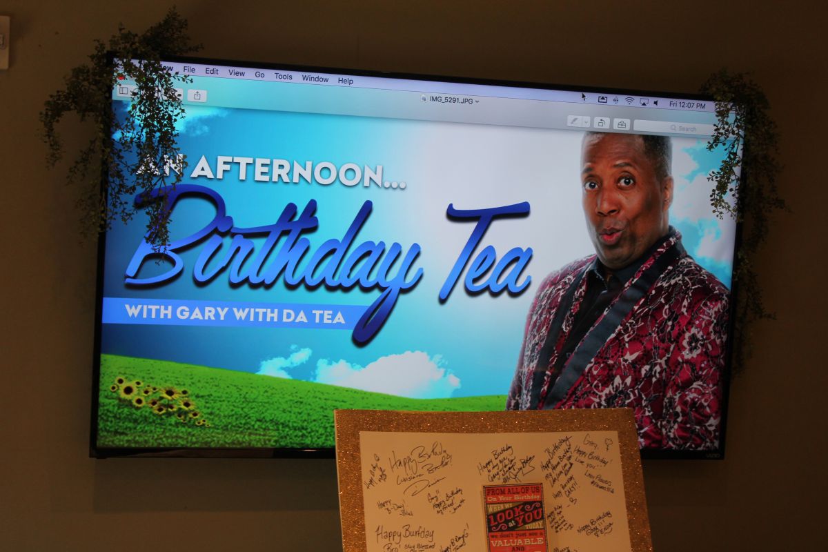 Gary With Da Tea Birthday Afternoon Tea Birthday Party