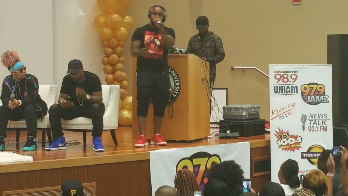 The Rickey Smiley Morning Show at Alabama State University