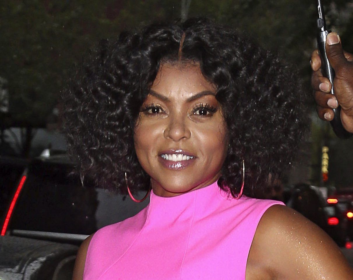 Taraji P. Henson arrives outside The View restaurant