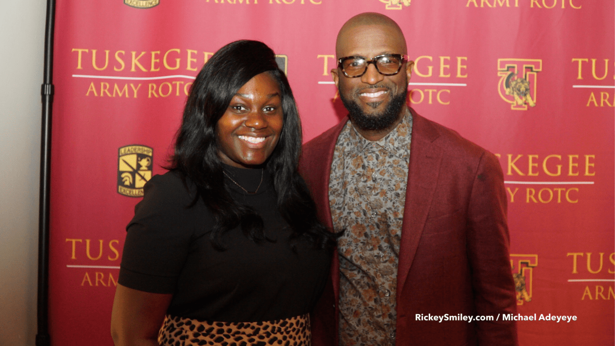 Rickey Smiley Visits Tuskegee University For ROTC Week