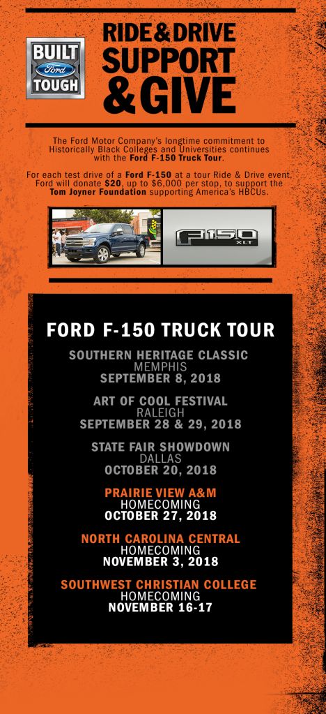 HBCU Ford Truck Tour