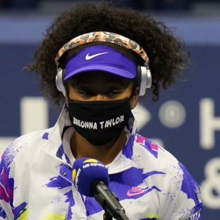 Naomi Osaka's Breonna Taylor Mask