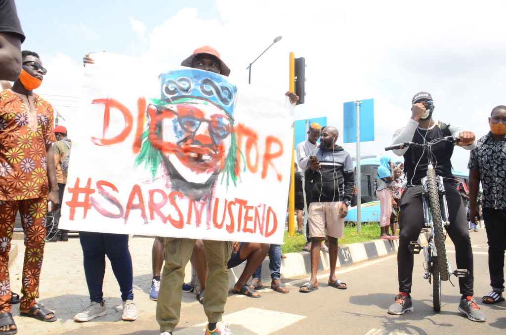 End SARS Protest In Lagos