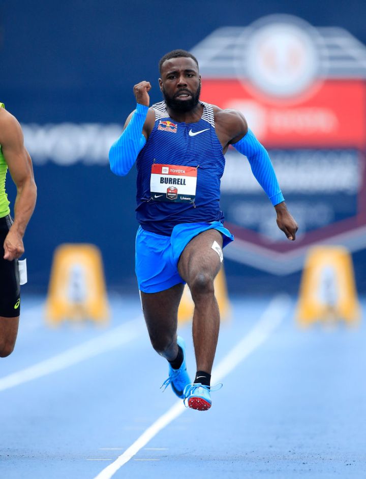 Cameron Burrell, track star and Carl Lewis’ godson, 26