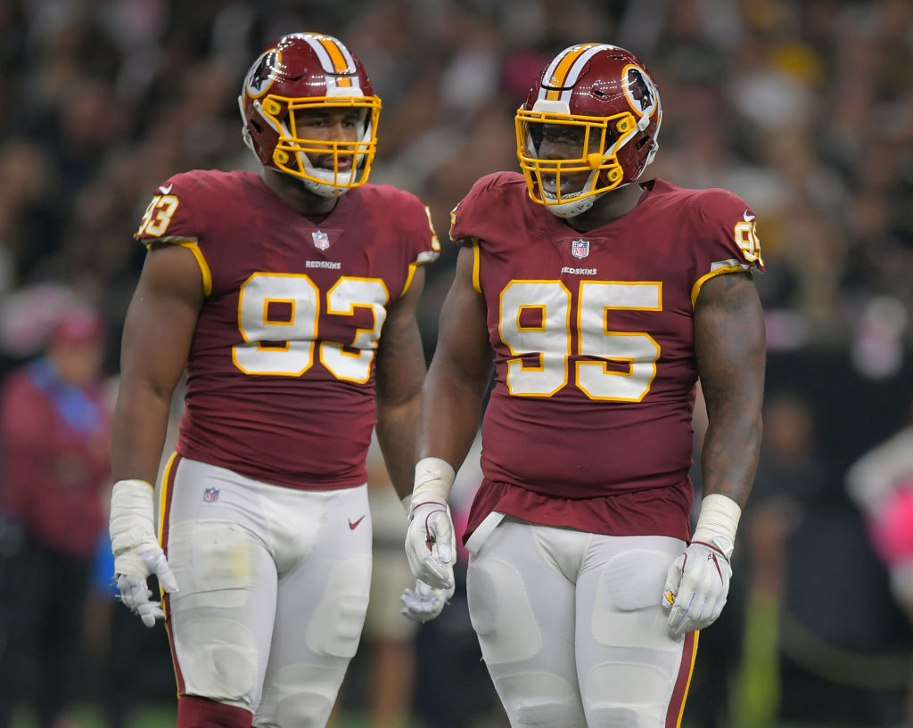 Washington Redskins and the New Orleans Saints