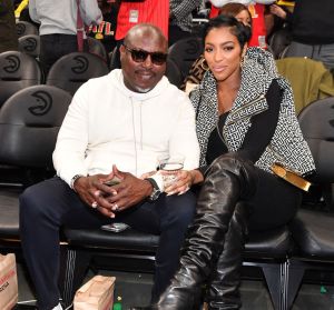 Celebrities Attend Los Angeles Lakers v Atlanta Hawks