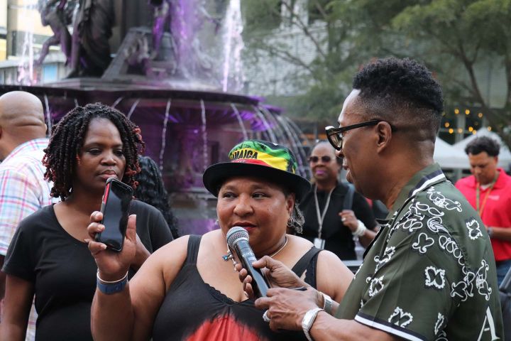 Rickey Smiley Morning Show at Cincinnati Music Festival 2023