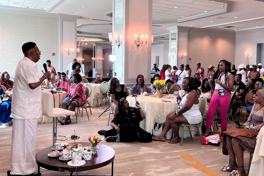 Rickey Smiley Birthday Beach Blowout 2023 Gary's Tea Party