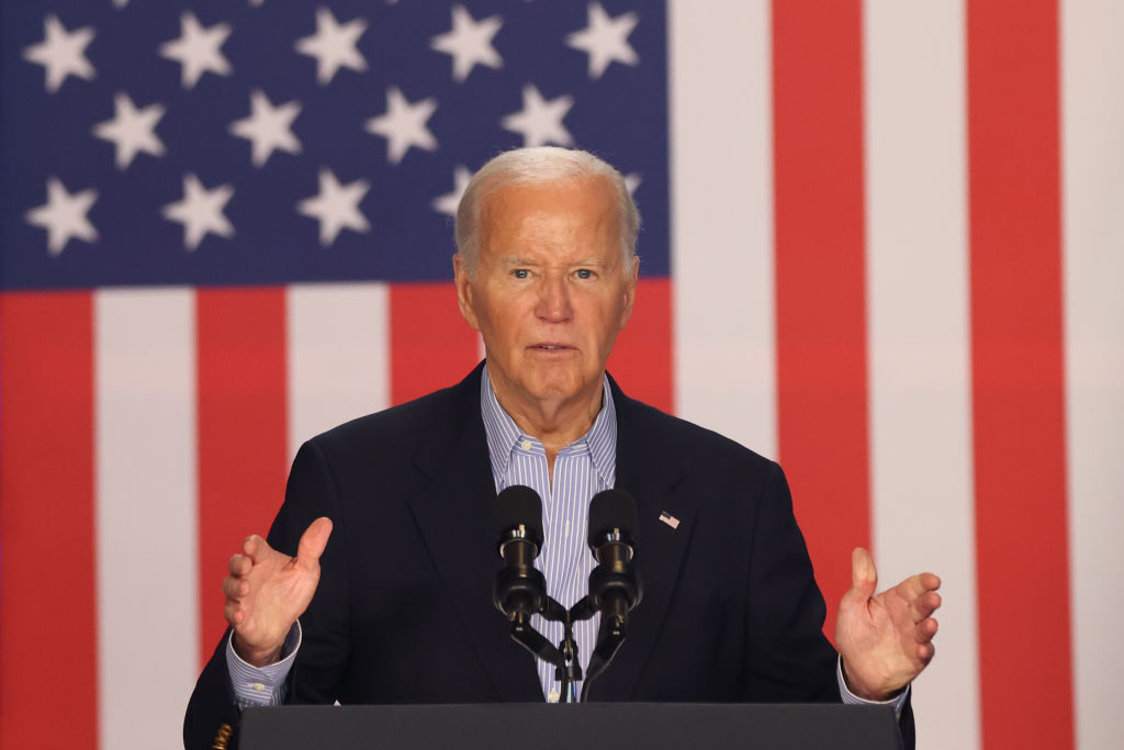 Biden Campains In Wisconsin